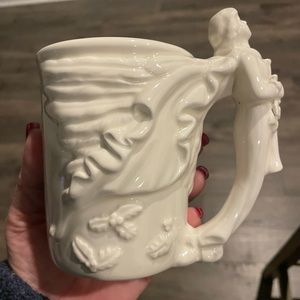 Vintage McConnell Talus Corp Angel Handle Mug